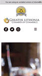 Mobile Screenshot of greaterlithoniachamber.com